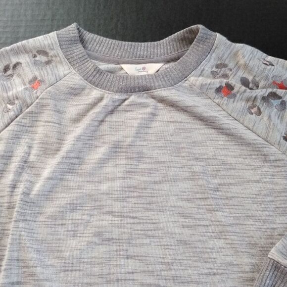 Women's Soft Pajama Lounge Shirt - Picture 2 of 4